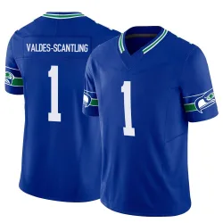 Marquez Valdes-Scantling Seattle Seahawks Limited Men's Throwback Vapor F.U.S.E. Jersey (Royal)
