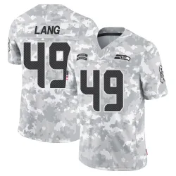 Marshall Lang Seattle Seahawks Limited Men's 2024 Salute to Service Jersey (Arctic Camo)
