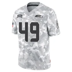 Marshall Lang Seattle Seahawks Limited Men's 2024 Salute to Service Jersey (Arctic Camo)