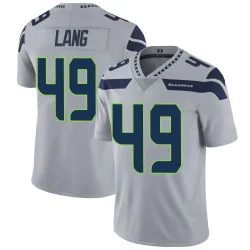 Marshall Lang Seattle Seahawks Limited Men's Alternate Vapor Untouchable Jersey (Gray)