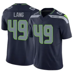 Marshall Lang Seattle Seahawks Limited Men's Vapor F.U.S.E. Jersey (Navy)
