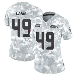 Marshall Lang Seattle Seahawks Limited Women's 2024 Salute to Service Jersey (Arctic Camo)