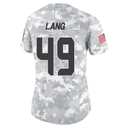 Marshall Lang Seattle Seahawks Limited Women's 2024 Salute to Service Jersey (Arctic Camo)