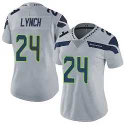 Marshawn Lynch Seattle Seahawks Limited Women's Alternate Vapor Untouchable Jersey (Gray)