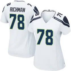 Mason Richman Seattle Seahawks Game Women's Jersey (White)