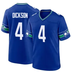 Michael Dickson Seattle Seahawks Game Youth Throwback Jersey (Royal)