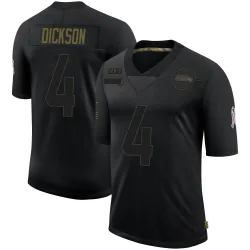 Michael Dickson Seattle Seahawks Limited Men's 2020 Salute To Service Jersey (Black)