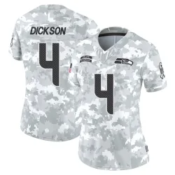 Michael Dickson Seattle Seahawks Limited Women's 2024 Salute to Service Jersey (Arctic Camo)