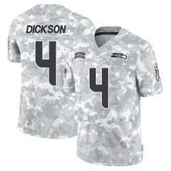 Michael Dickson Seattle Seahawks Limited Youth 2024 Salute to Service Jersey (Arctic Camo)