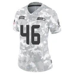 Michael Dowell Seattle Seahawks Limited Women's 2024 Salute to Service Jersey (Arctic Camo)