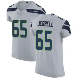 Michael Jerrell Seattle Seahawks Elite Men's Alternate Vapor Untouchable Jersey (Gray)