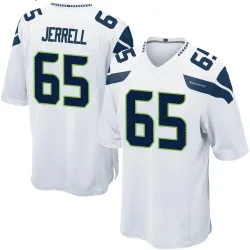 Michael Jerrell Seattle Seahawks Game Men's Jersey (White)