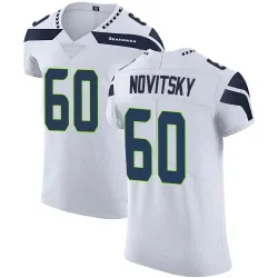 Michael Novitsky Seattle Seahawks Elite Men's Vapor Untouchable Jersey (White)