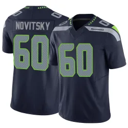 Michael Novitsky Seattle Seahawks Limited Men's Vapor F.U.S.E. Jersey (Navy)