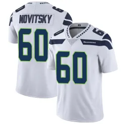 Michael Novitsky Seattle Seahawks Limited Men's Vapor Untouchable Jersey (White)