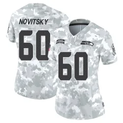 Michael Novitsky Seattle Seahawks Limited Women's 2024 Salute to Service Jersey (Arctic Camo)