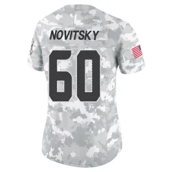 Michael Novitsky Seattle Seahawks Limited Women's 2024 Salute to Service Jersey (Arctic Camo)