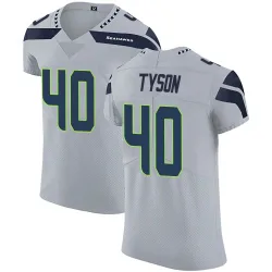 Michael Tyson Seattle Seahawks Elite Men's Alternate Vapor Untouchable Jersey (Gray)