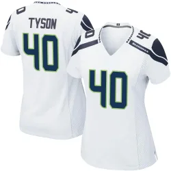 Michael Tyson Seattle Seahawks Game Women's Jersey (White)
