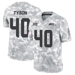 Michael Tyson Seattle Seahawks Limited Men's 2024 Salute to Service Jersey (Arctic Camo)