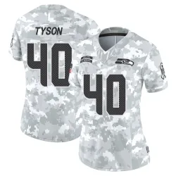 Michael Tyson Seattle Seahawks Limited Women's 2024 Salute to Service Jersey (Arctic Camo)