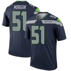 Mike Morgan Seattle Seahawks Legend Men's Jersey (Navy)