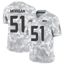 Mike Morgan Seattle Seahawks Limited Men's 2024 Salute to Service Jersey (Arctic Camo)