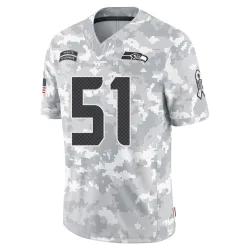 Mike Morgan Seattle Seahawks Limited Men's 2024 Salute to Service Jersey (Arctic Camo)