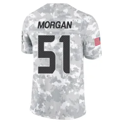 Mike Morgan Seattle Seahawks Limited Men's 2024 Salute to Service Jersey (Arctic Camo)