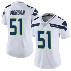 Mike Morgan Seattle Seahawks Limited Women's Vapor Untouchable Jersey (White)