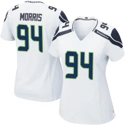 Mike Morris Seattle Seahawks Game Women's Jersey (White)