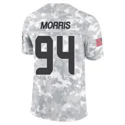 Mike Morris Seattle Seahawks Limited Men's 2024 Salute to Service Jersey (Arctic Camo)
