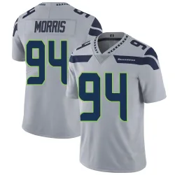 Mike Morris Seattle Seahawks Limited Men's Alternate Vapor Untouchable Jersey (Gray)