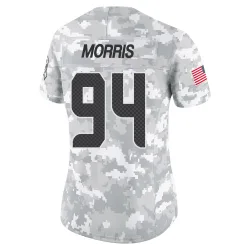 Mike Morris Seattle Seahawks Limited Women's 2024 Salute to Service Jersey (Arctic Camo)