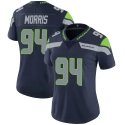 Mike Morris Seattle Seahawks Limited Women's Team Color Vapor Untouchable Jersey (Navy)