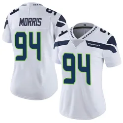 Mike Morris Seattle Seahawks Limited Women's Vapor Untouchable Jersey (White)