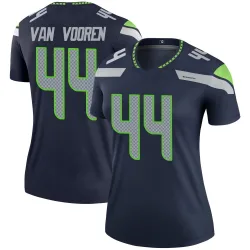 Mitch Van Vooren Seattle Seahawks Legend Women's Jersey (Navy)