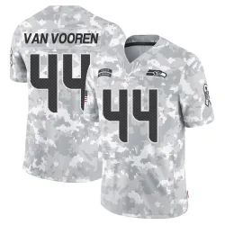 Mitch Van Vooren Seattle Seahawks Limited Men's 2024 Salute to Service Jersey (Arctic Camo)