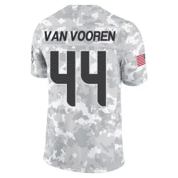 Mitch Van Vooren Seattle Seahawks Limited Men's 2024 Salute to Service Jersey (Arctic Camo)