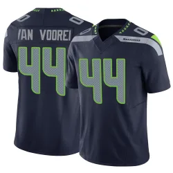 Mitch Van Vooren Seattle Seahawks Limited Men's Vapor F.U.S.E. Jersey (Navy)