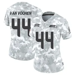 Mitch Van Vooren Seattle Seahawks Limited Women's 2024 Salute to Service Jersey (Arctic Camo)