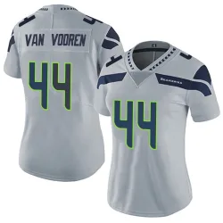 Mitch Van Vooren Seattle Seahawks Limited Women's Alternate Vapor Untouchable Jersey (Gray)