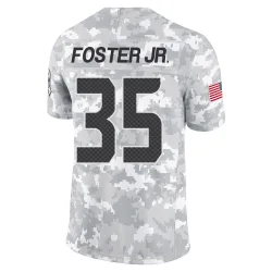 Montorie Foster Jr. Seattle Seahawks Limited Men's 2024 Salute to Service Jersey (Arctic Camo)