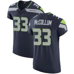 Nate McCollum Seattle Seahawks Elite Men's Team Color Vapor Untouchable Jersey (Navy)