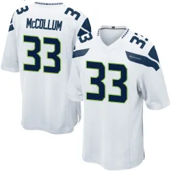Nate McCollum Seattle Seahawks Game Men's Jersey (White)