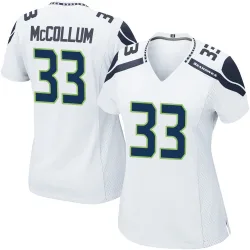 Nate McCollum Seattle Seahawks Game Women's Jersey (White)
