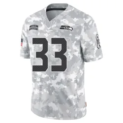 Nate McCollum Seattle Seahawks Limited Men's 2024 Salute to Service Jersey (Arctic Camo)