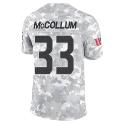 Nate McCollum Seattle Seahawks Limited Men's 2024 Salute to Service Jersey (Arctic Camo)