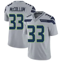 Nate McCollum Seattle Seahawks Limited Men's Alternate Vapor Untouchable Jersey (Gray)
