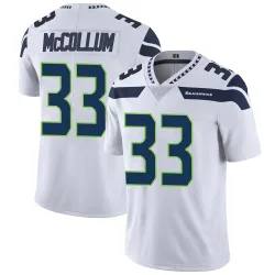Nate McCollum Seattle Seahawks Limited Men's Vapor Untouchable Jersey (White)
